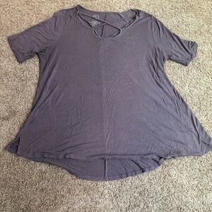 Maurices Women's Purple Short Sleeve Tee